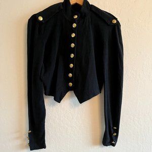 Vintage Betsey Johnson Cotton Blazer